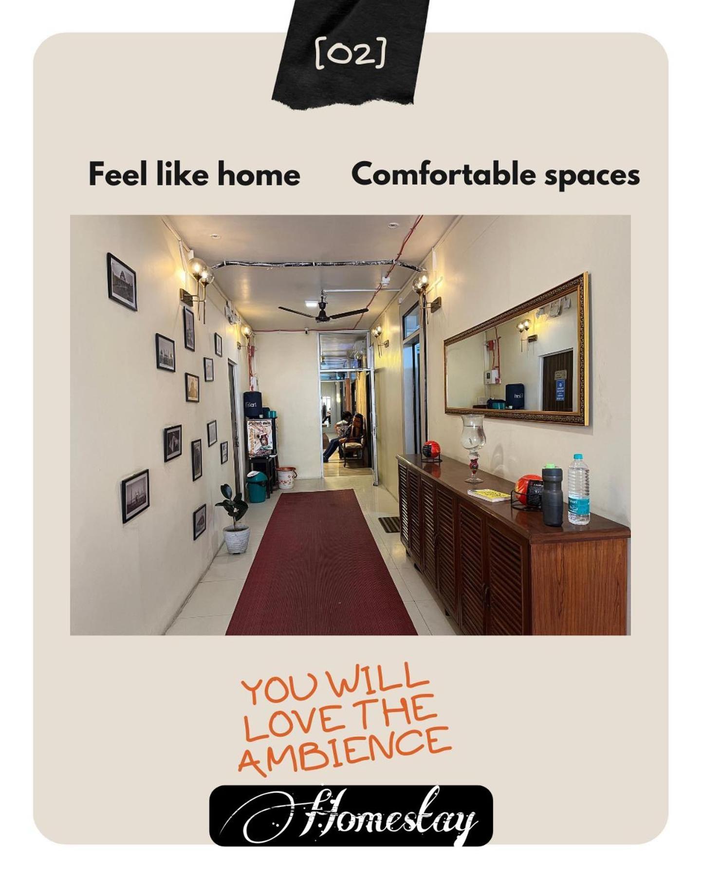 Homestay Ac Dormitory New Delhi Exterior photo